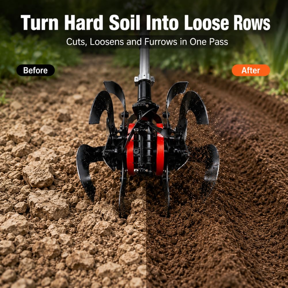 Cultivateur pour BRAST 5in1, Accessoire de binage et de désherbage