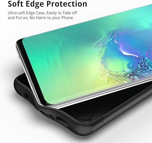 Miniatura 7 de UNBREAKcable Funda Samsung Galaxy S10 (6.1 pulgadas) - Funda protectora de silicona TPU esmerilada ultrafina para Galaxy S10 a prueba de golpes,