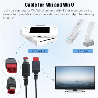 كابل تمديد شريط الاستشعار بطول 30 قدمًا لجهاز Wii وWii U