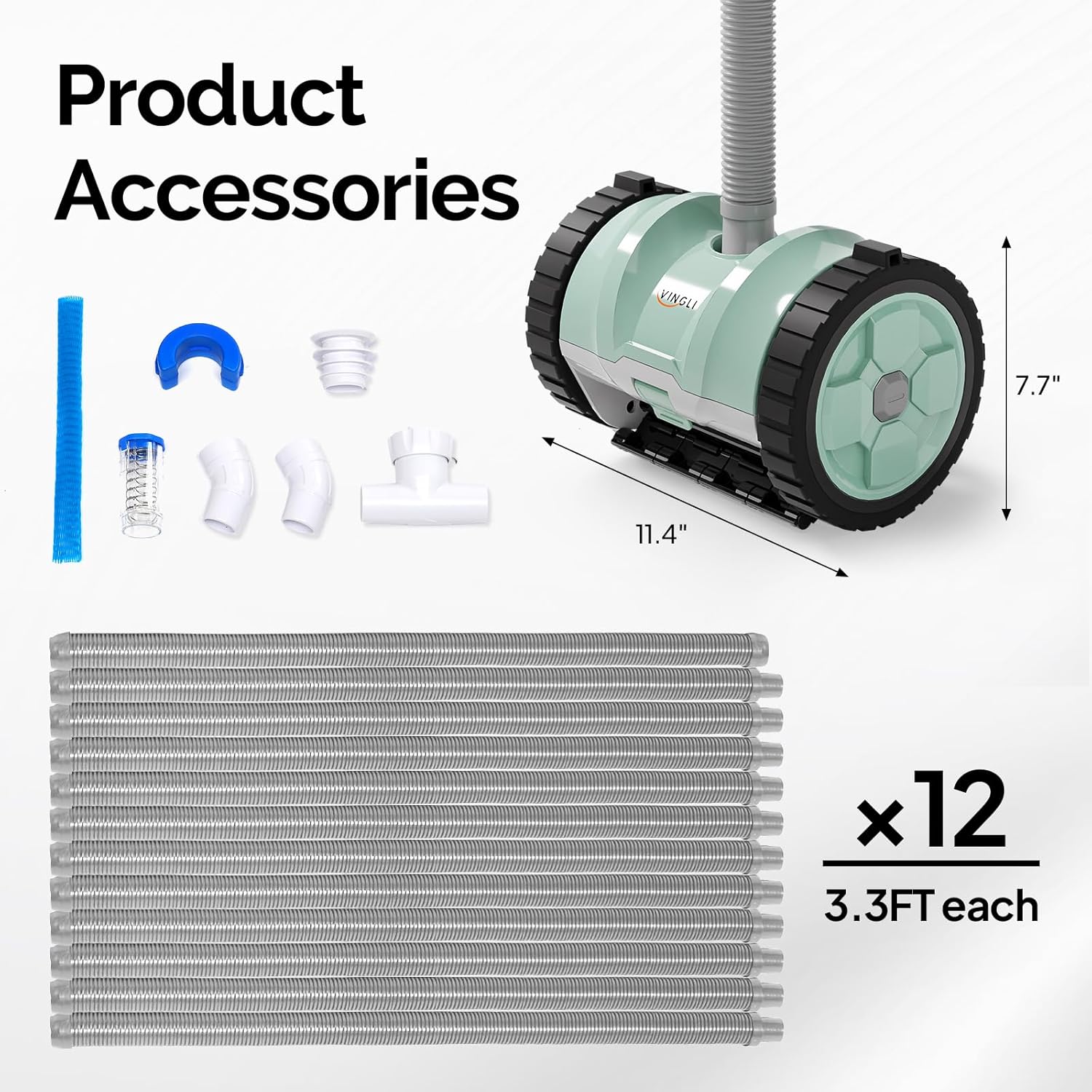 Product Accessories and Dimensions