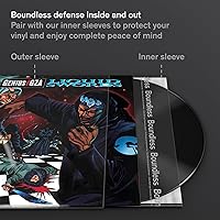 Vista 7 de Boundless Audio Fundas para discos de vinilo - 50 fundas exteriores premium para discos de vinilo - 32,39 cm x 32,39 cm, resistentes, de 3 mil