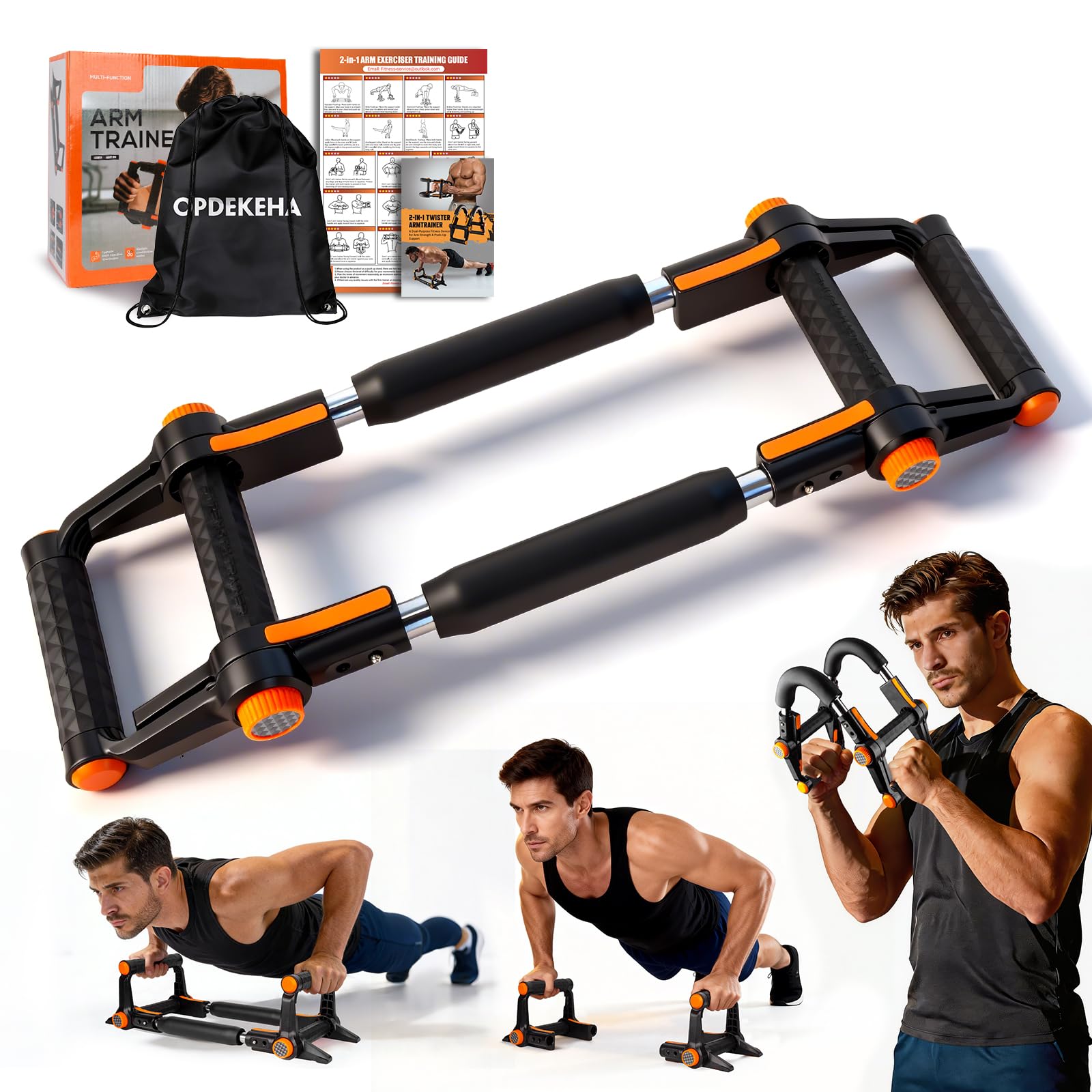 ASKANORI様 ムードマッチャー　Twist Stick ブロンズ　カッパー Amazon.com: Twister Arm Trainer, 3 in 1 Adjustable Chest Trainer