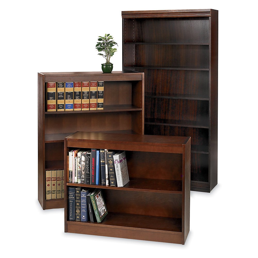 ERGOCRAFT Wood Veneer Bookcases