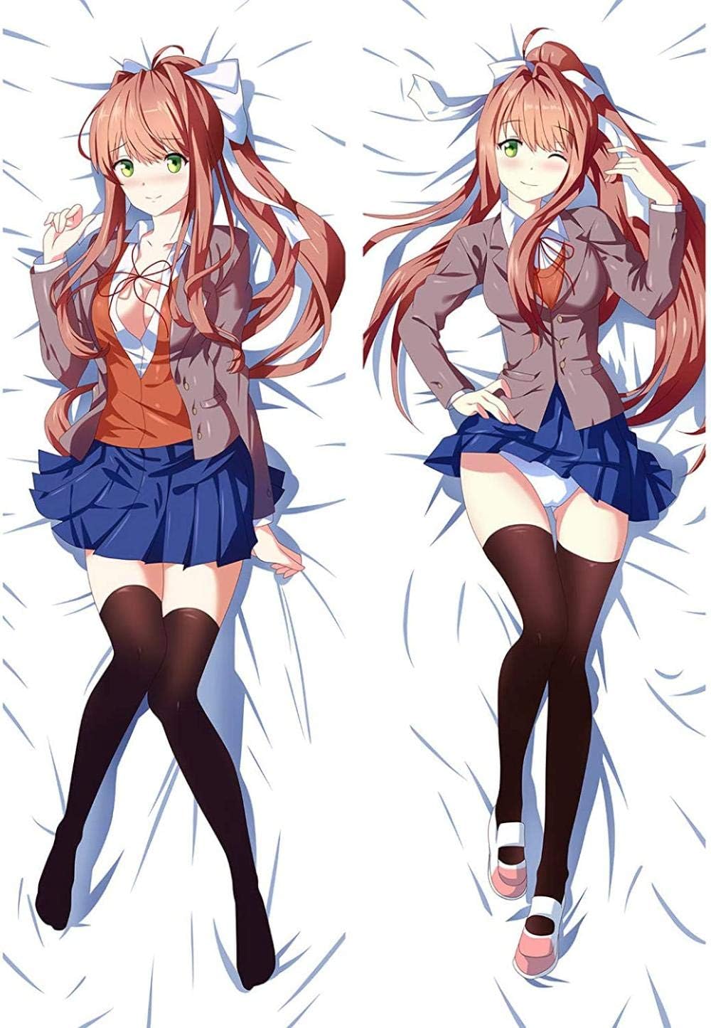 Amazon 快適で柔らかくてかわいい枕 ドキドキ文芸部 Ddlc モニカ Monika 2way 抱き枕カバー Sbf811 抱き枕 オンライン通販