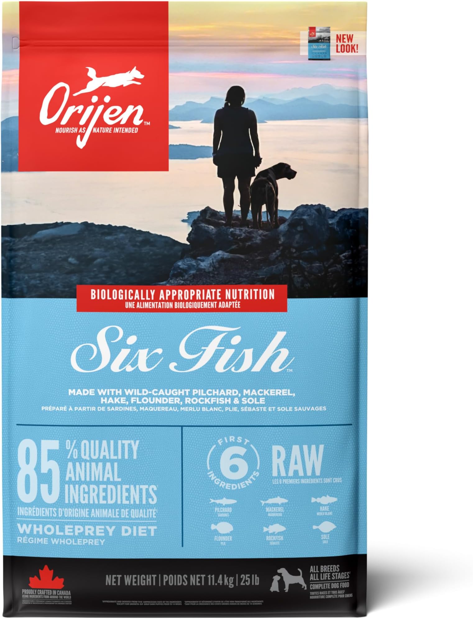 Six Fish Dog Food (11.4kg)