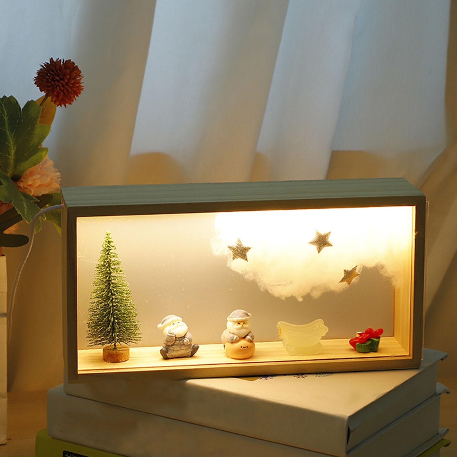 Cornice 3D Shadow Box 22.5x22.5 Cm - Profondità 6.6 Cm, Per Oggetti E Ricordi, Nero - Foto 5