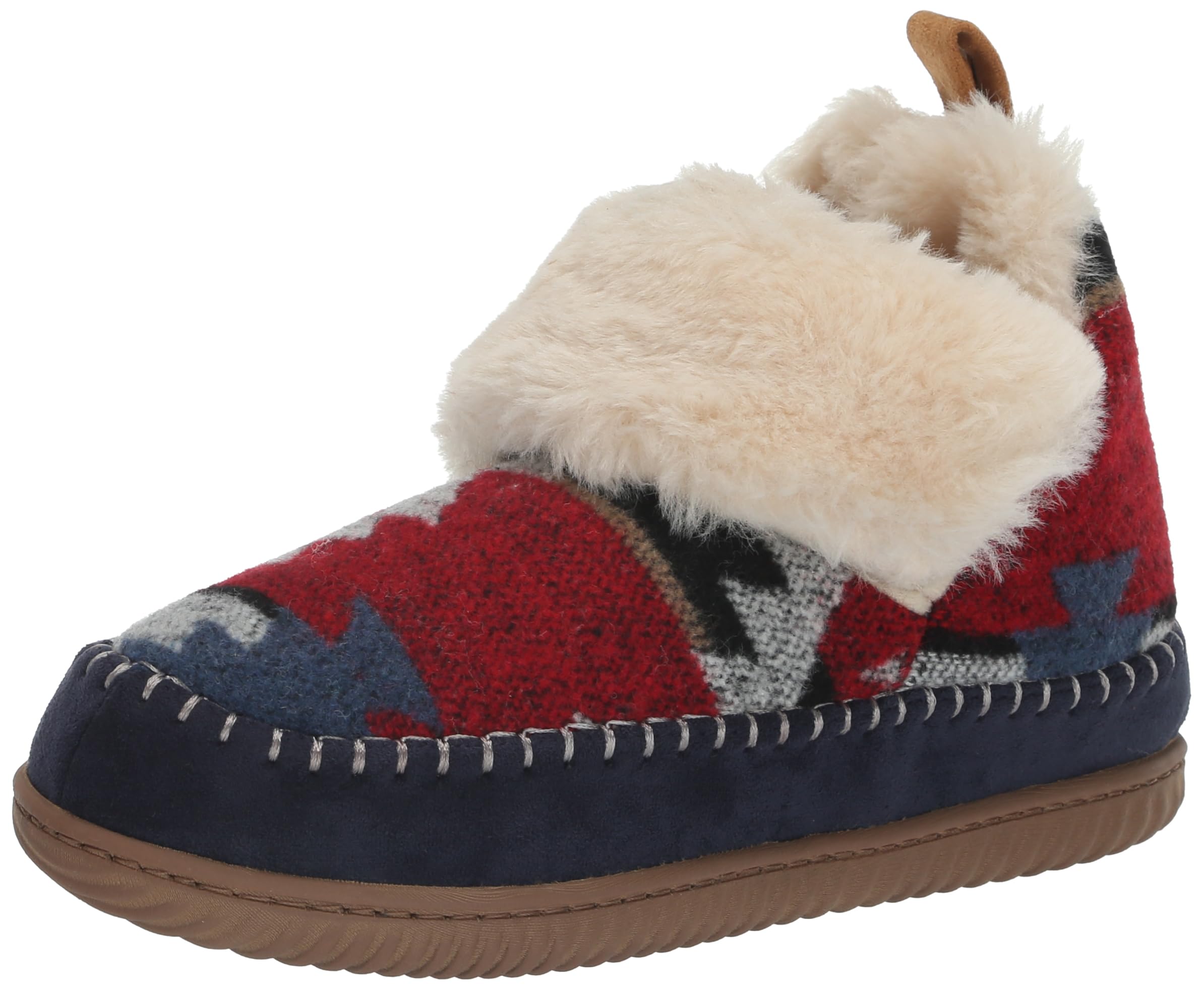 Dearfoams Women's Alpine Moritz Indoor/Outdoor Bootie Ankle Boot