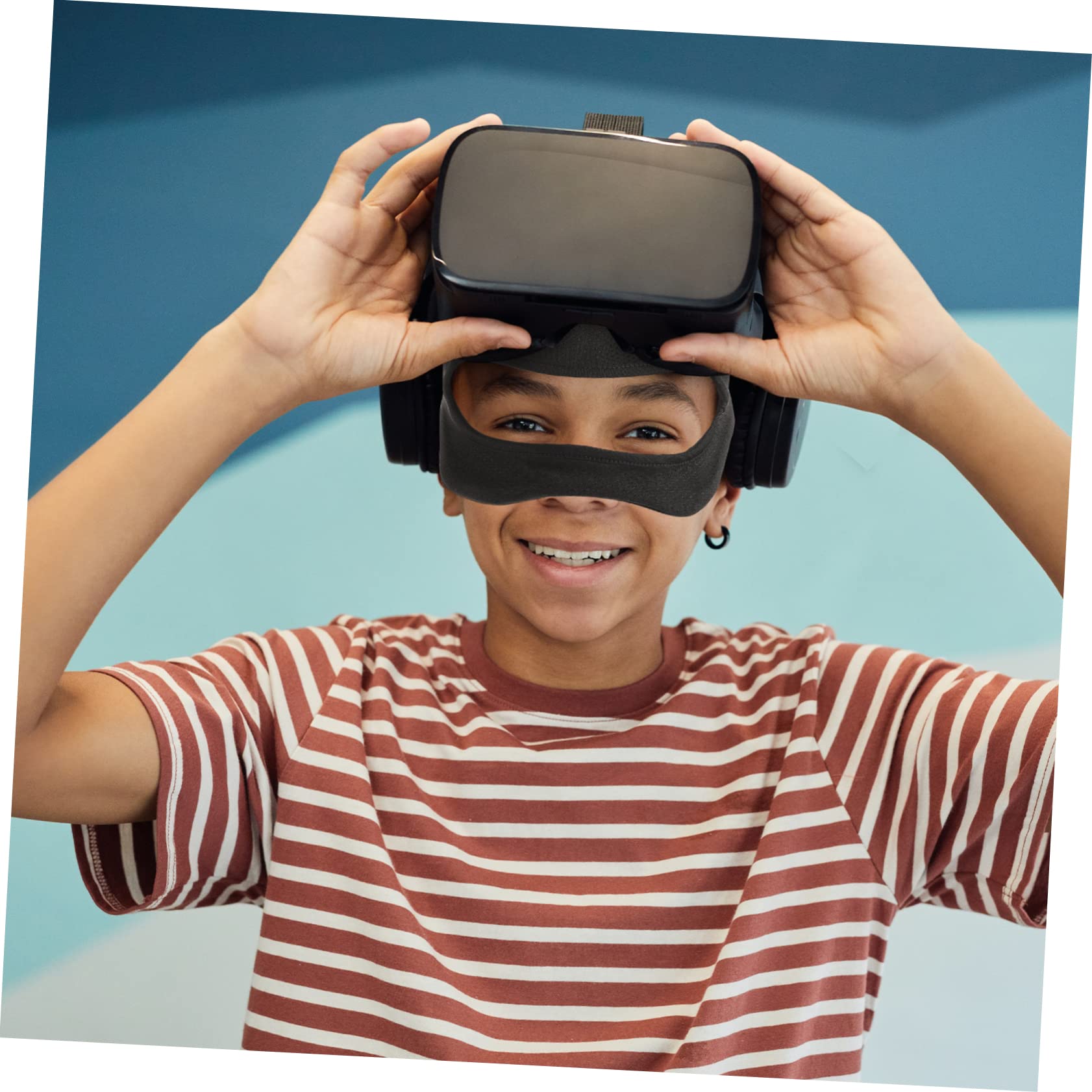 OSALADI 5pezzi Maschera Vr Regolabile Traspirante Con Design Antisudore Per Giocatori Copertura Ergonomica Per Headset Virtuali Protezione Comfort e Pulizia Durante Gioco