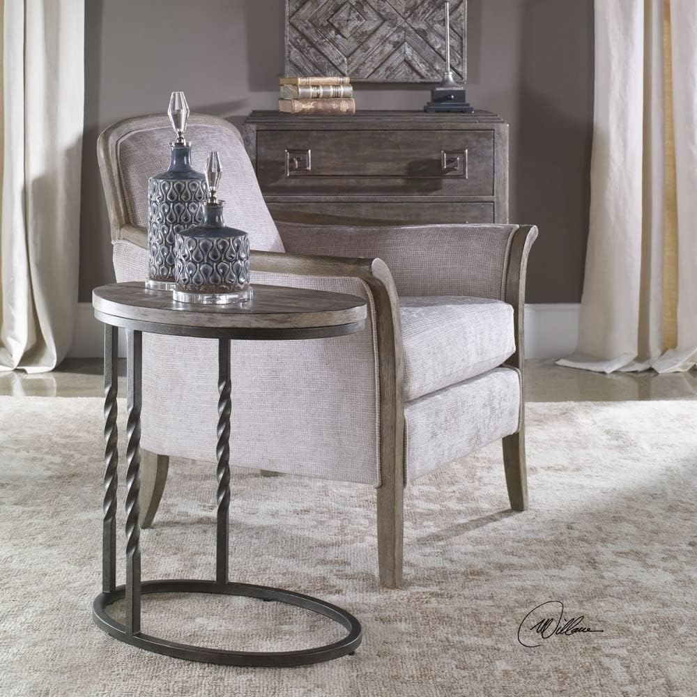 Uttermost Tauret - 23 inch Cantilever Side Table