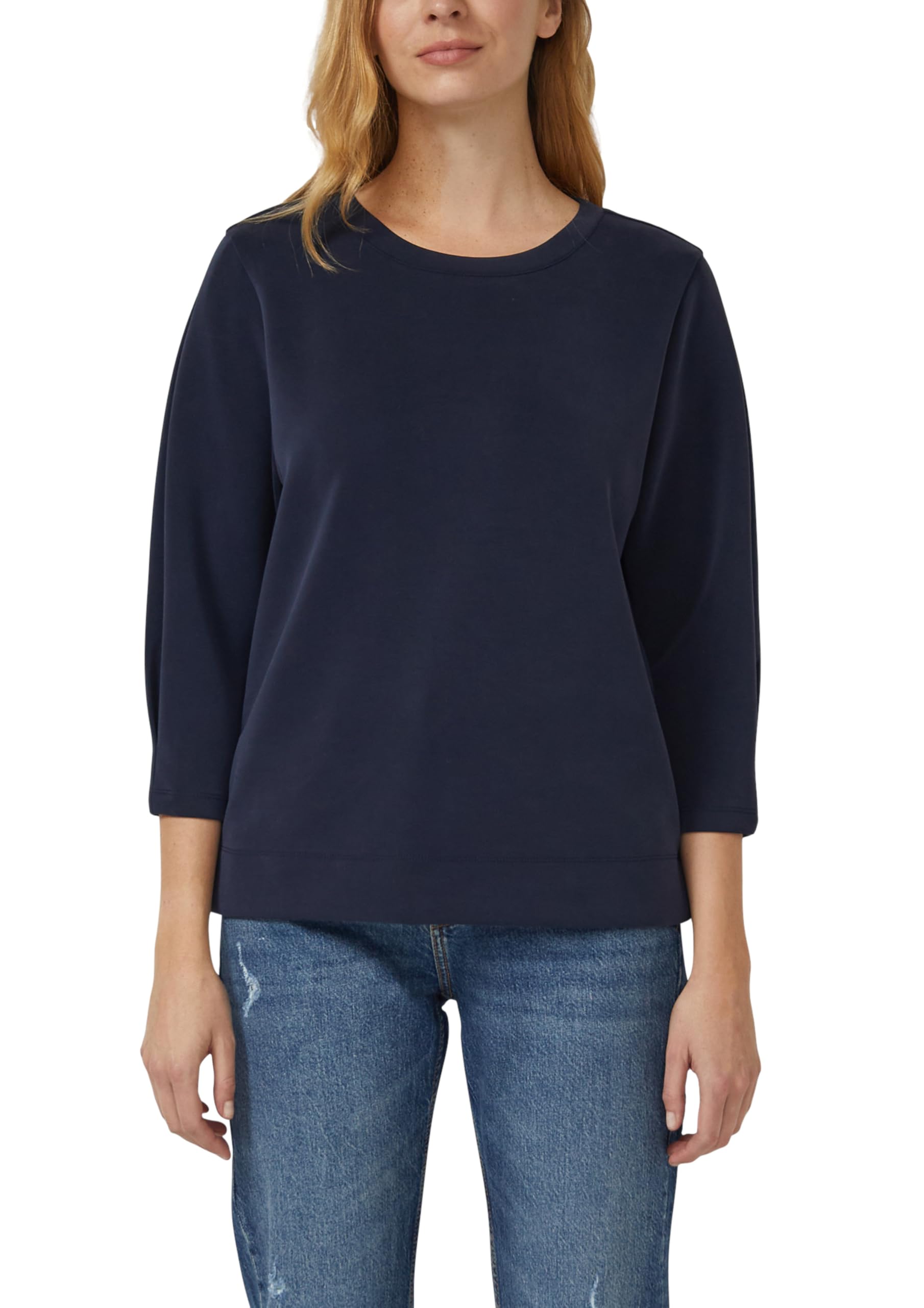 s.Oliver Sweatshirt aus Scuba mit 3/4-Arm