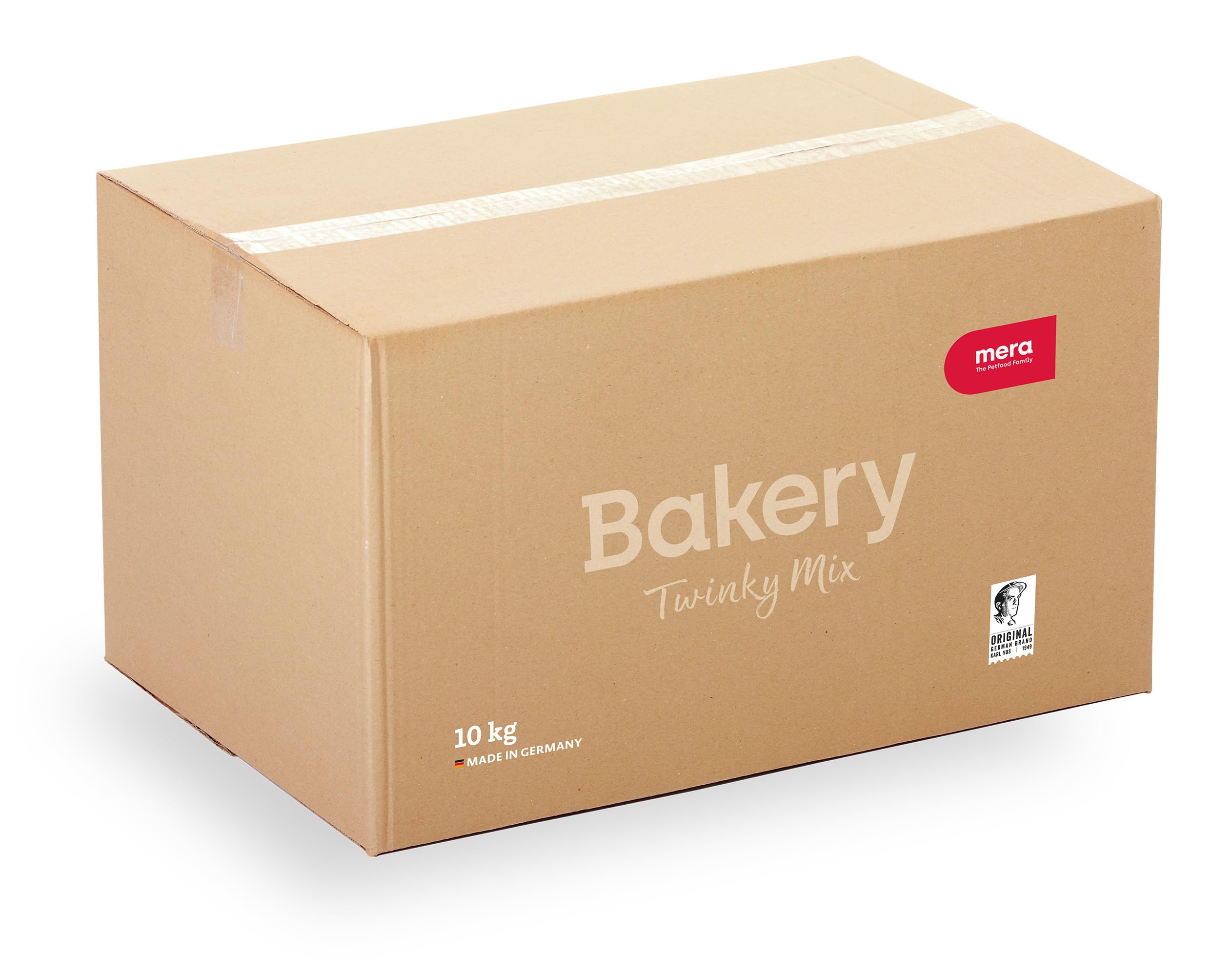 MERA Bakery Twinky Mix 10kg knusprige Hundeleckerli | Hochwertige Zutaten mit traditioneller Rezeptur, ofengebackene Hundekekse, ohne künstliche Farb- & Konservierungsstoffe