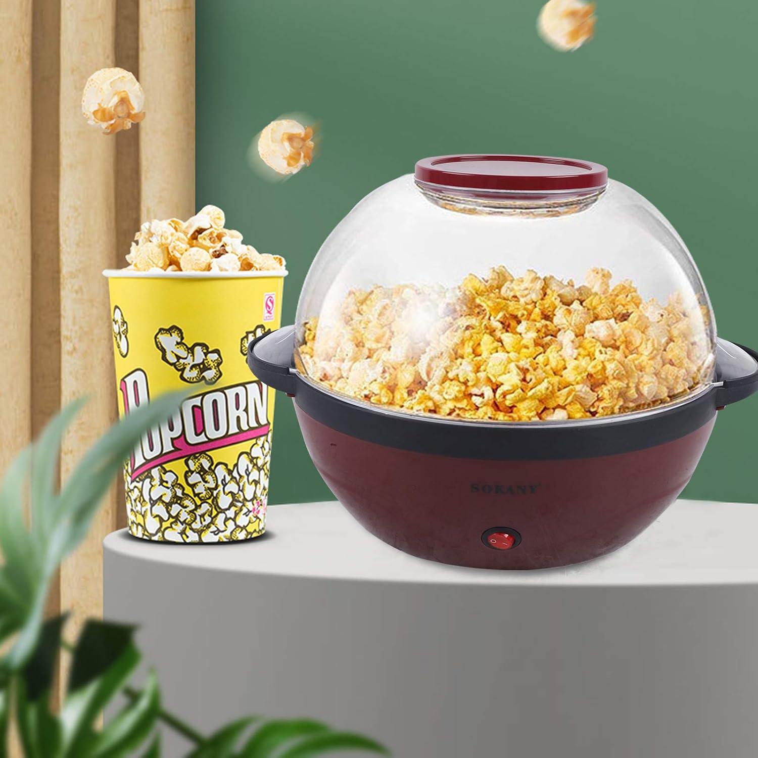 Popcorn Machen Mit Maschine