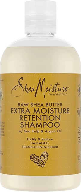 SheaMoisture Raw Shea Butter silicone and sulphate free shampoo Extra Moisture Retention Shampoo for damaged, transitioning hair 384 ml