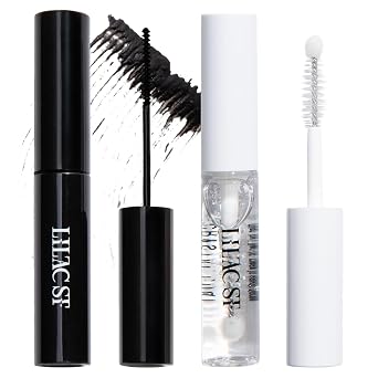 Lilac St Lash Bond and Seal Kit, Eternal Bond & Crystal Coat, Black
