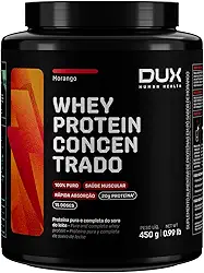 WHEY PROTEIN CONCENTRADO MORANGO 450G DUX