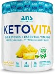 ANS Performance Ketovita BHB Ketones + Essential Daily Vitamins, 232g (30) Servings (Pink Lemonade)