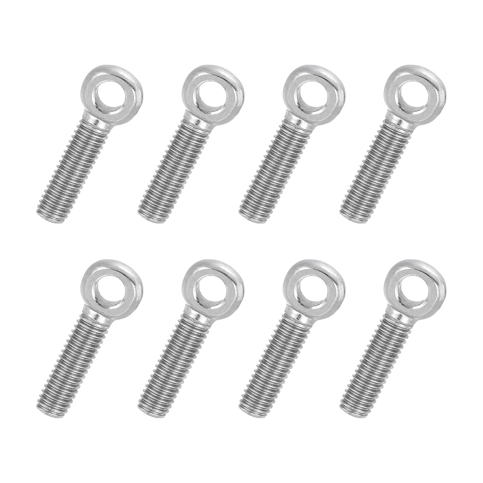 PATIKIL 8 Pcs M5x20mm Shoulder Swing Lifting Eye Bolt