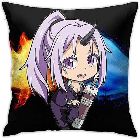 Amazon Co Jp 転生したらスライムだった件 転スラ日記 シオン 紫苑 とは クッションカバー抱き枕カバー 同人かわいいおしゃれ ソファスクエア枕 少女 綺麗 お宅 萌えグッズ かわいい スギフト 45 60cm ホーム キッチン