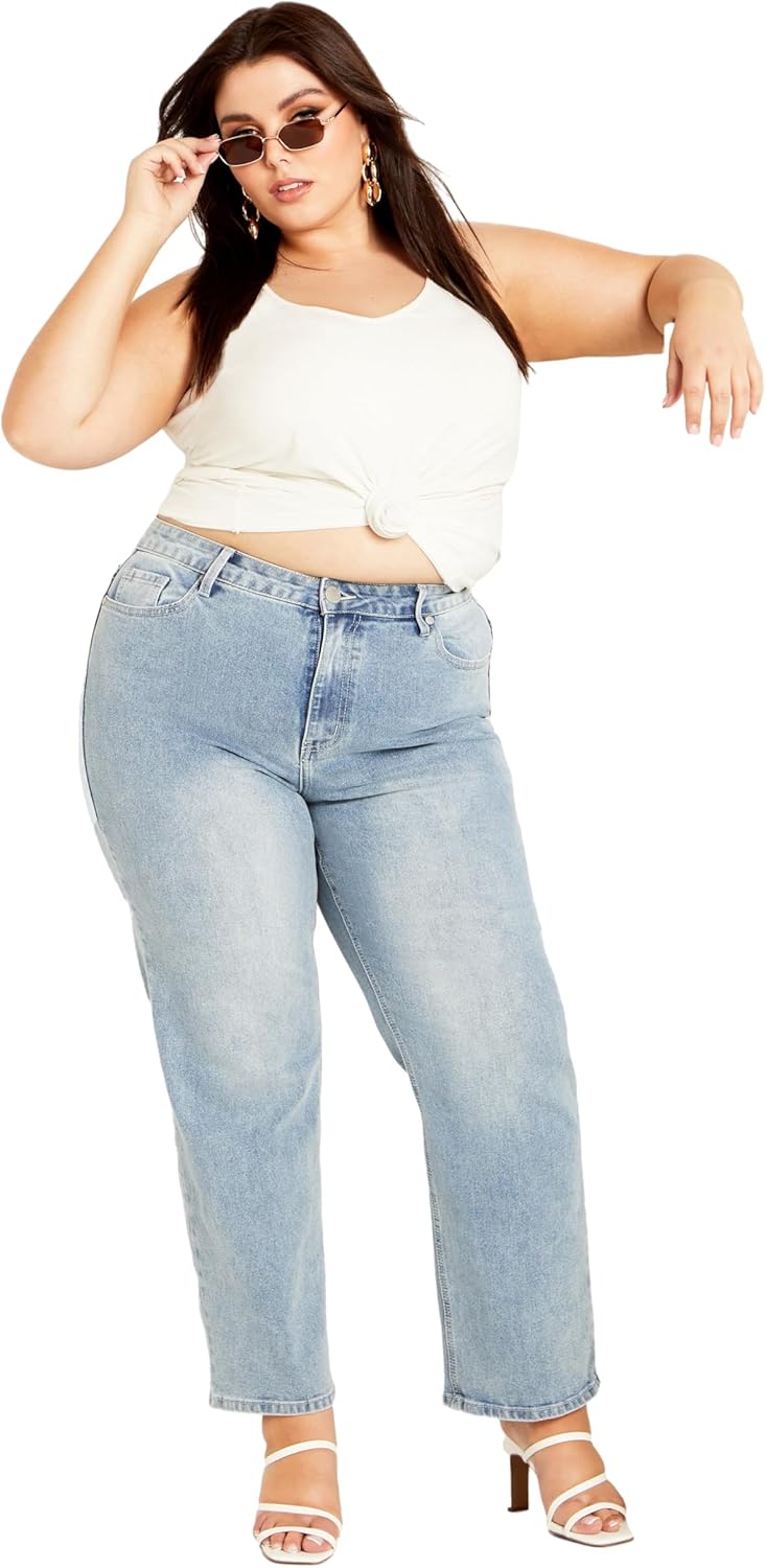 City Chic Women's Plus Size Jean - Harley Ayesha