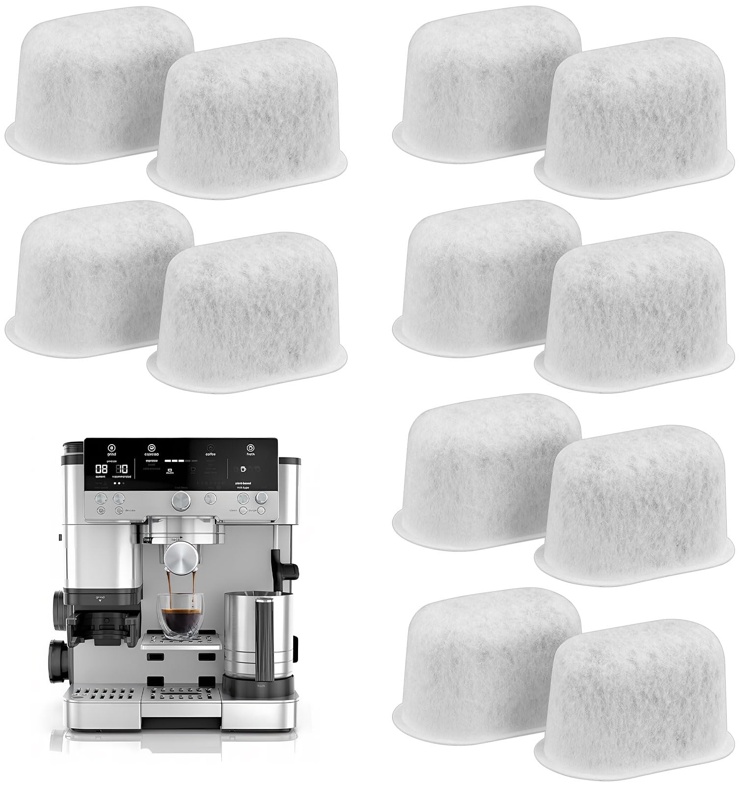 PUREHQ Ninja Starter Kit Wasserfilter Für Ninja Dual Brew Pro Kaffeemaschine, CFP201 CFP301 CFP307 CFP400 CFP451CO - Inklusive Filterhalter Und 3 Stück Kompatible Ninja Wasserfilterkartuschen