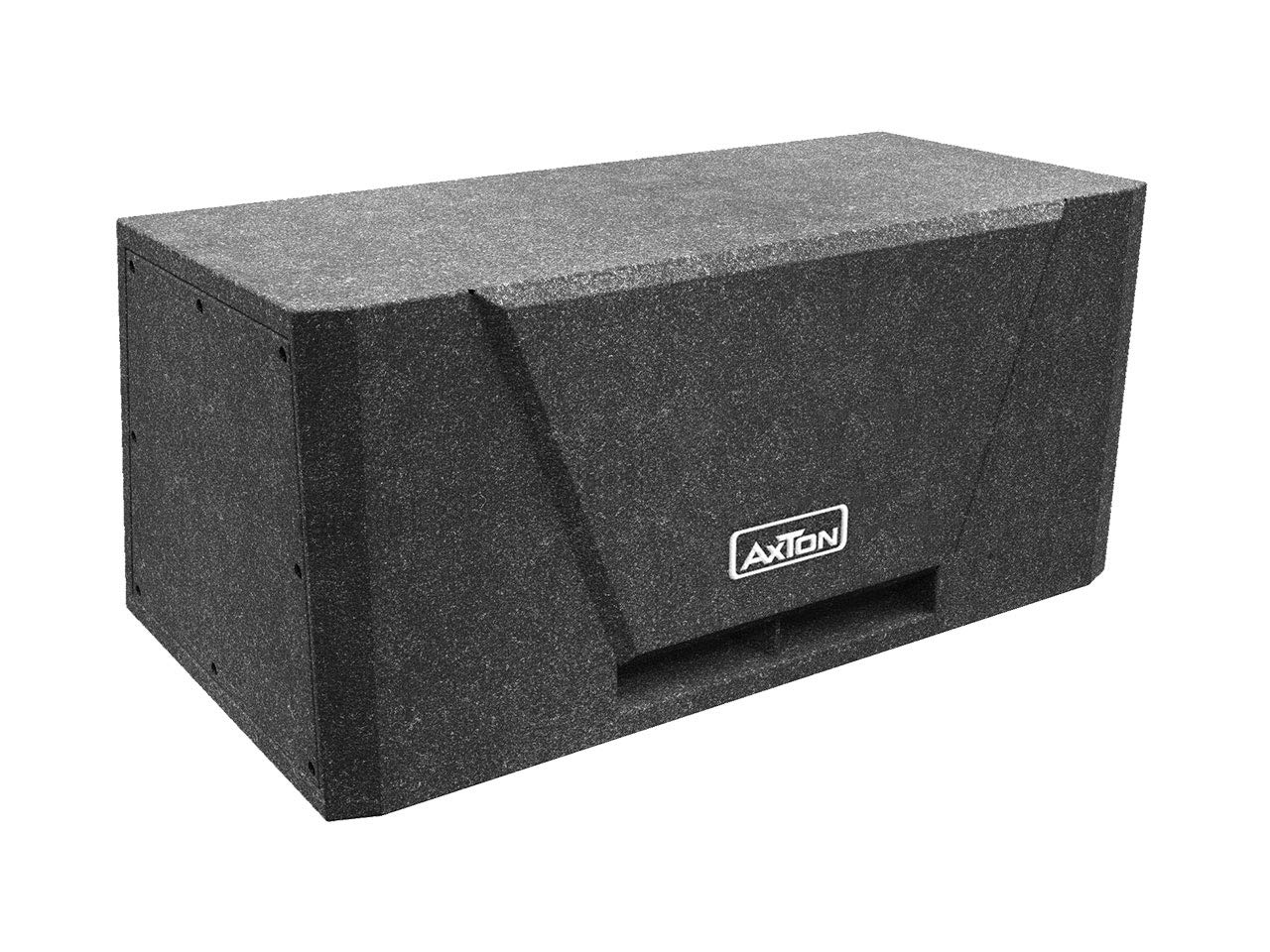 AXTON ATB216: Kompakte Bassbox, kraftvoller Bandpass Subwoofer mit 2 x 16 cm Treibern, Basskiste für Autos, Reisemobile und LKWs