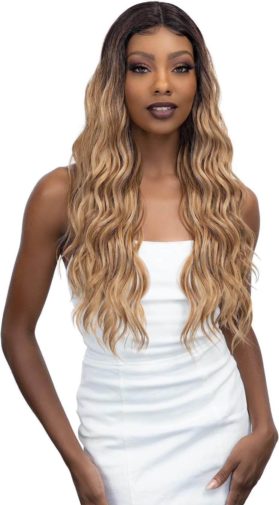Janet Collection Essentials HD Lace Front Wig - MOLLY (BUTLER SCOTCH)