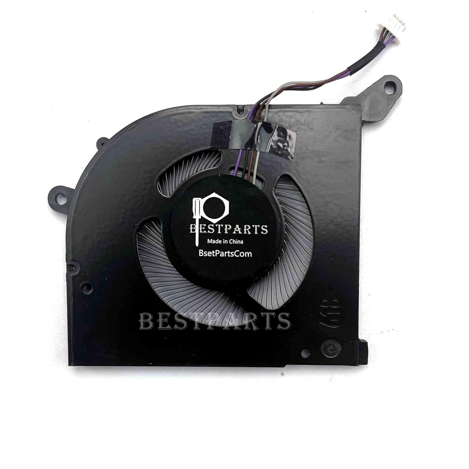 BestParts Fan Replacement for MSI GS66 - New CPU+GPU Cooling Fan Replacement for MSI GS66, WS66, Creator 15 (Core 10th Gen) MS-16V1 MS-16V2 MS-16V3, P/N: BS5005HS-U4Q BS5005HS-U4J