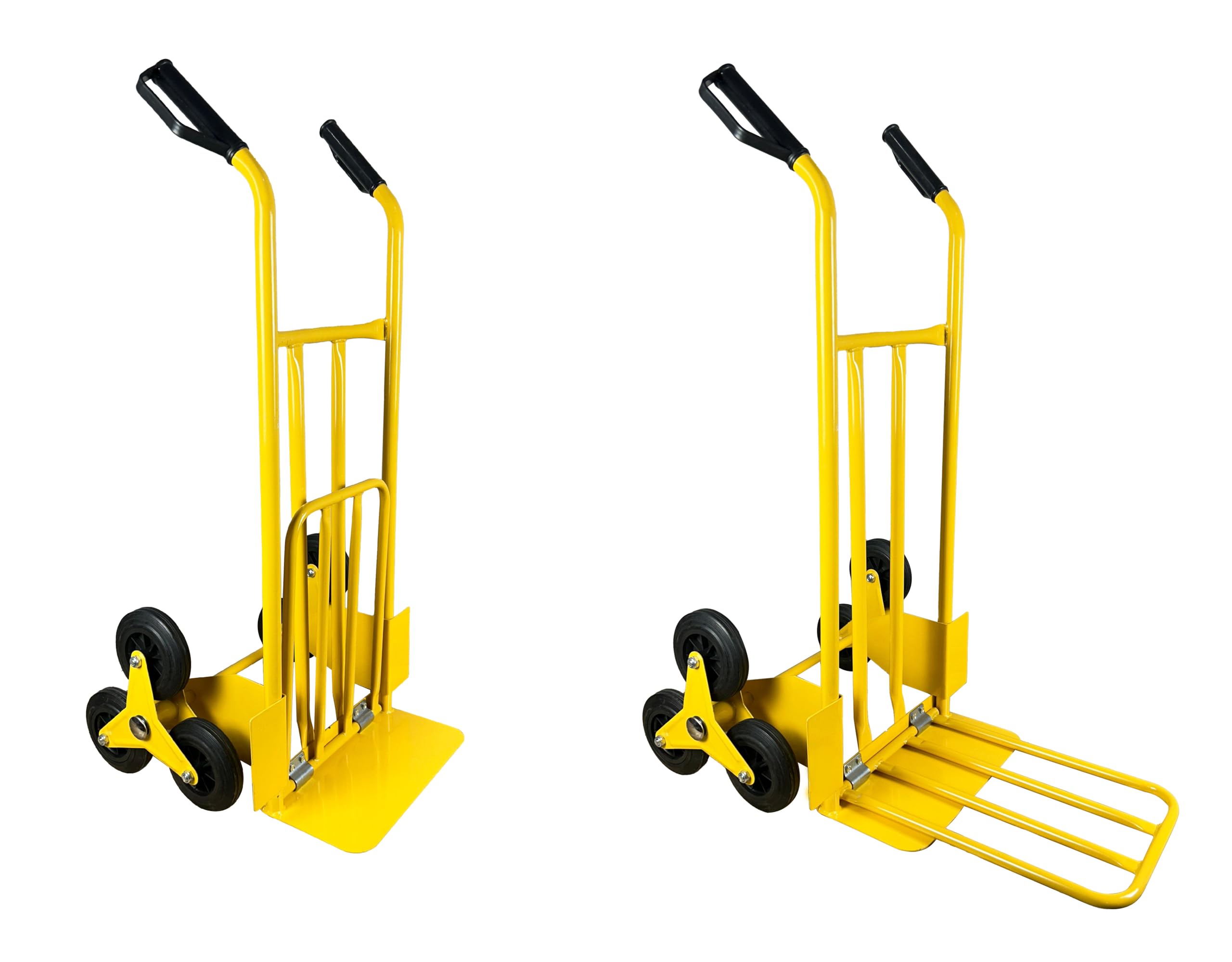 Welbuilt® Steel Stair Climbing Hand Truck with 250 kg Capacity Foldable Stack Truck (250 KG Stair Climbing) (B0CY5L6FHR) Amazon Price History, Amazon Price Tracker