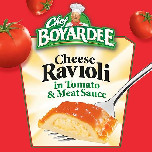 Miniatura 4 de Chef Boyardee - Ravioles de queso en potes para microondas de 7.5 onzas, paquete de 12 unidades