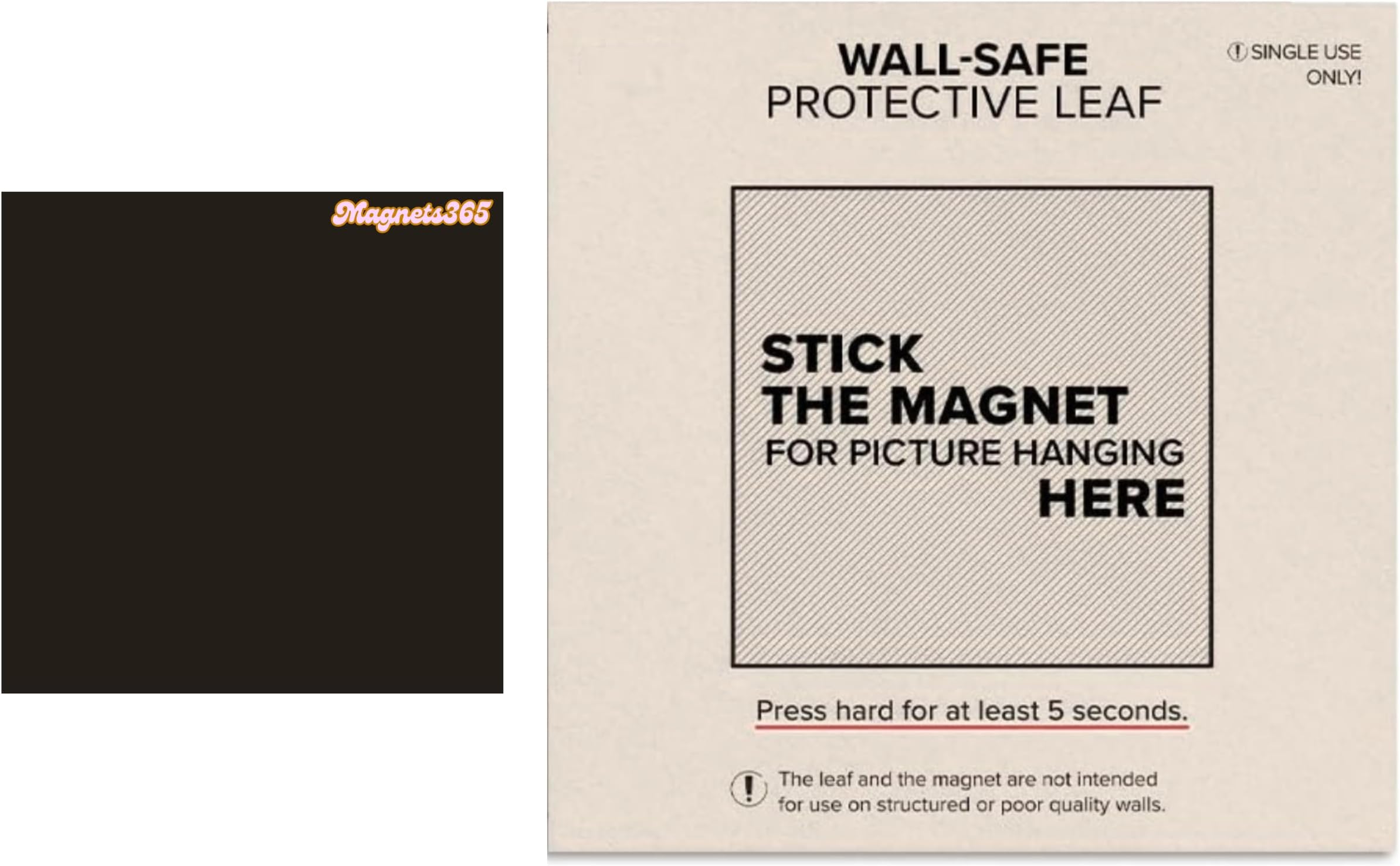Displate Compatible Wall Mounting Kit Bundle (Includes Protective Leaf & Magnet) - UK Trademark