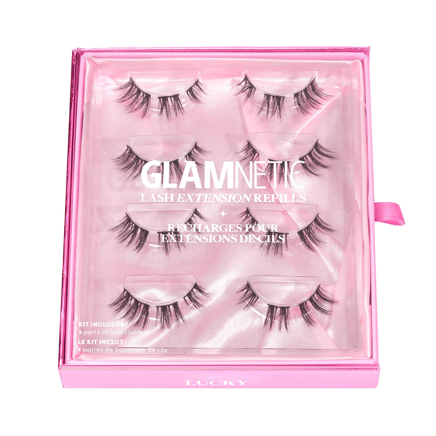 Amazon.com: Glamnetic Lash Extension Kit Refill | Lucky Lash
