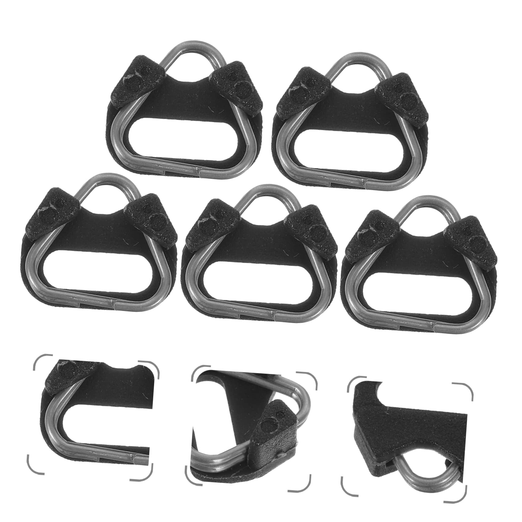Operitacx Anillo Dividido Para Correa De Cámara Adaptador De Compatible Cuello Hombro Para D 5 Piezas X 4