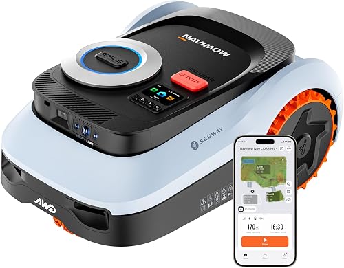 Navimow i210 LiDAR Pro Robot Tondeuse sans Fil périphériq Segway