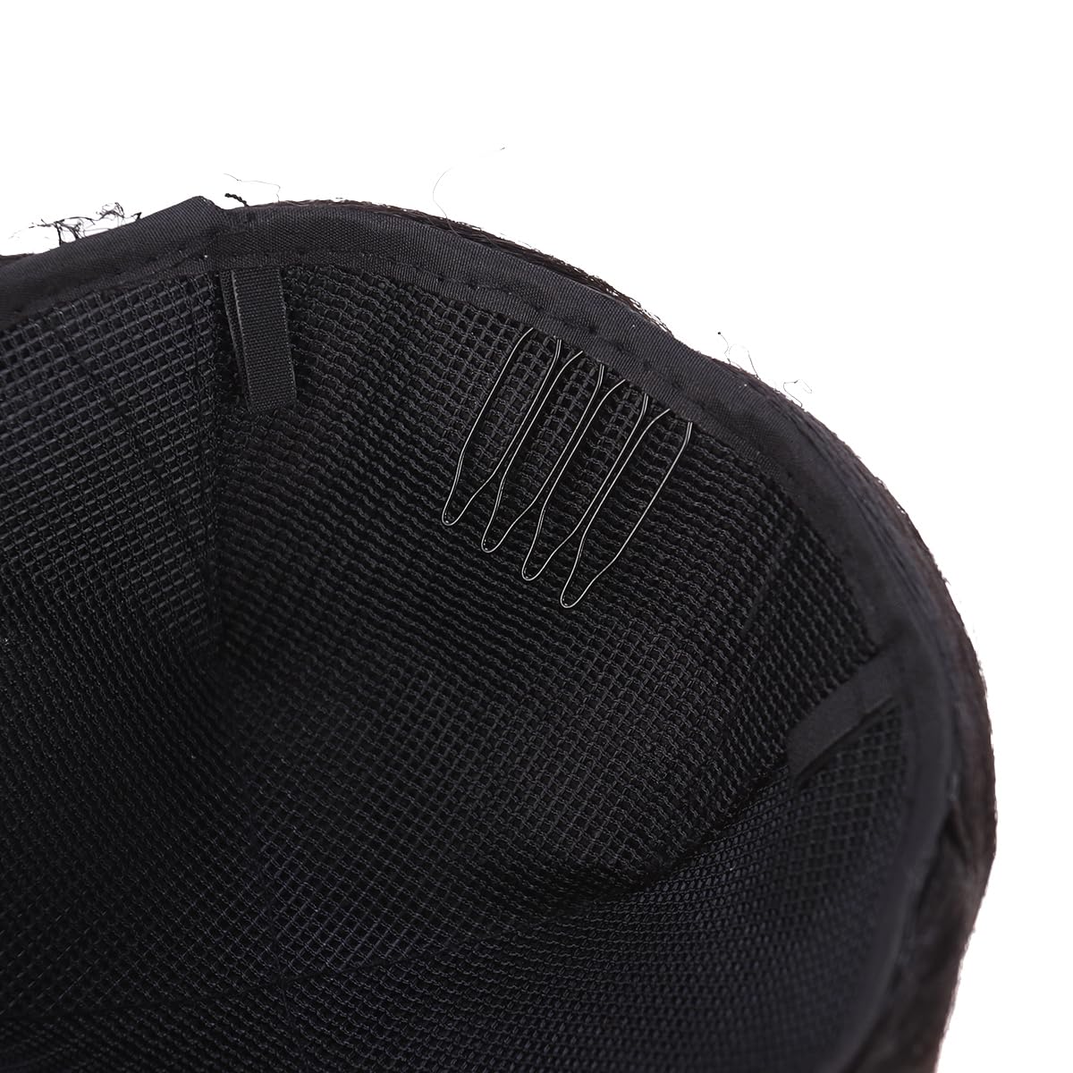 minkissy Updo Bun Wig 1b# Black Hair Buns Human Hair Bun Claw in Hairpiece Hair Chignon Braid Bun Womens Wigs Fake Hair Bun Donut Hair Bun for Bride Miss Wedding Party - Image 2