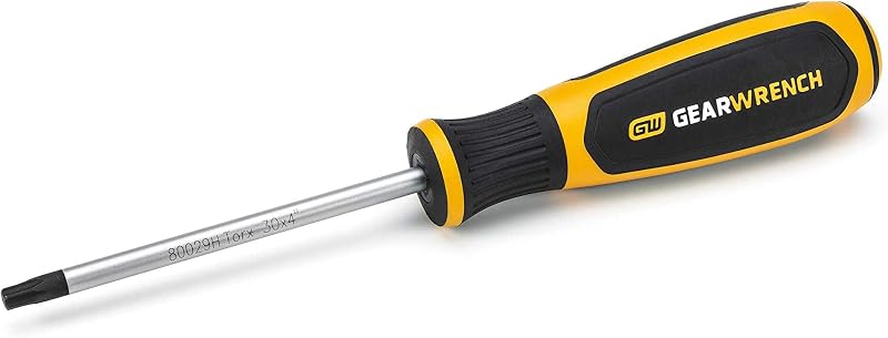 Chave de Fenda Torx T30 x 10,2 cm GEARWRENCH 80029H com Cabo de Duplo Material