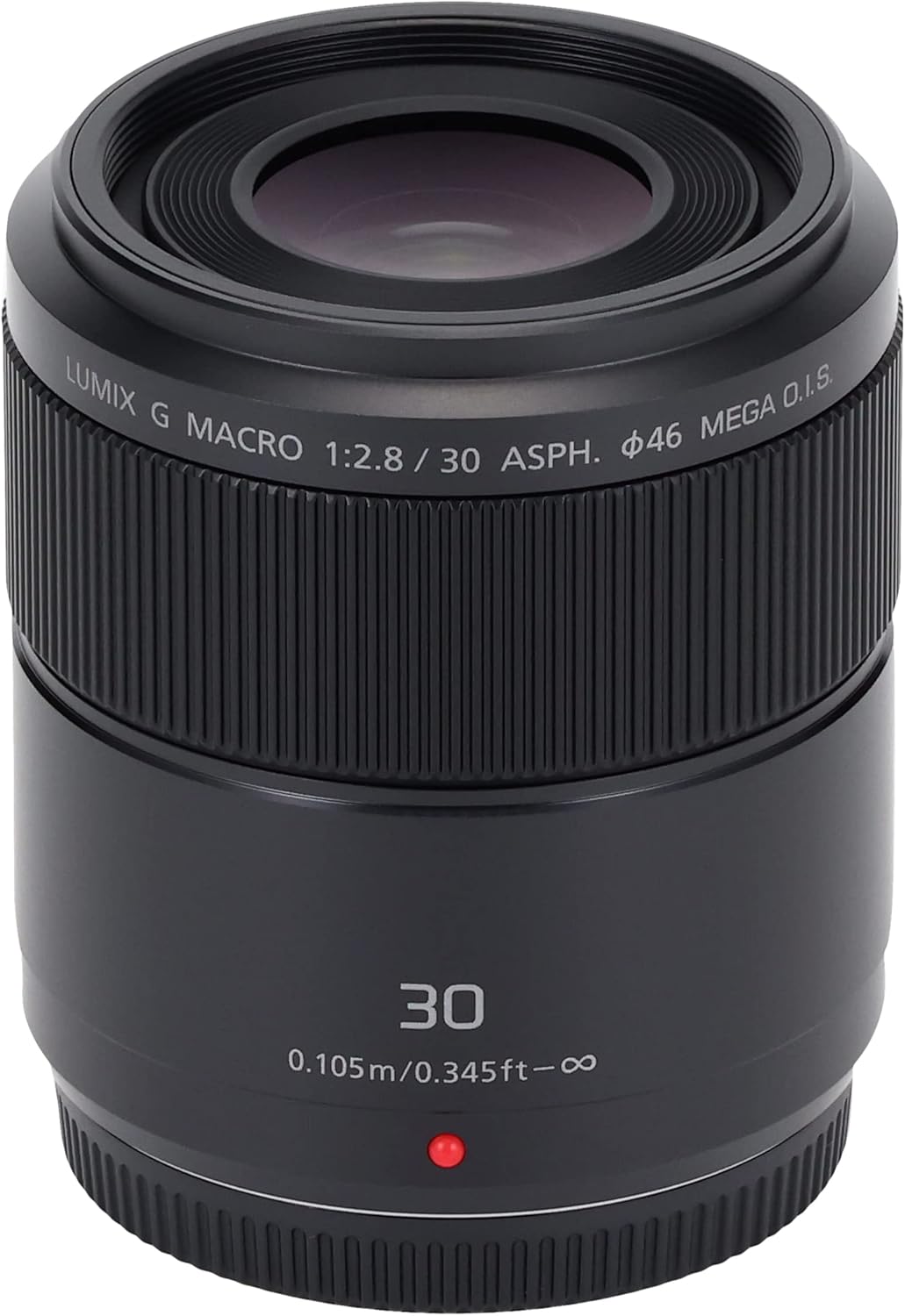 Panasonic H-HS030 Lumix G Macro 30mm/ F2.8 ASPH./ Mega O.I.S. - International Version (No Warranty)