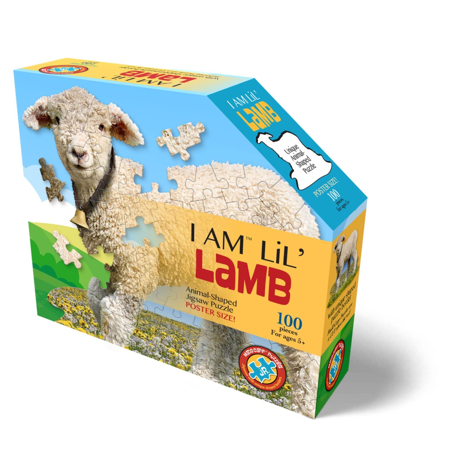 【新品】 Little Sheep Amazon.com: Madd Capp LiL' LAMB 100 Piece Jigsaw Puzzle For Ages 5
