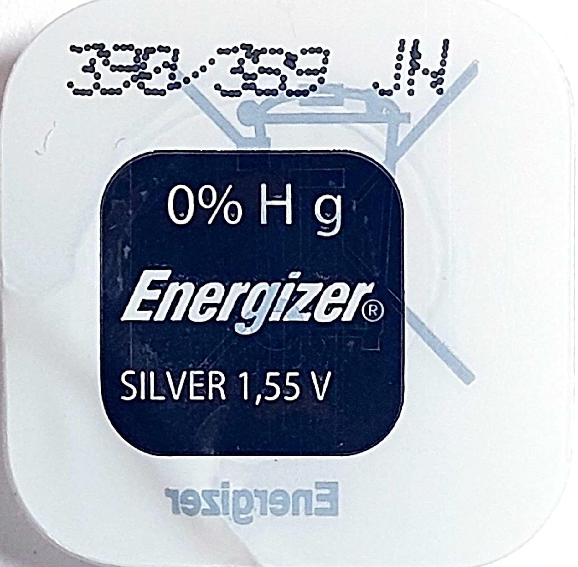 389-390 1.5V Silver Oxide Battery (1 Pack) by Energizer – 1 Count (Pack of 1), Model SR1130SW