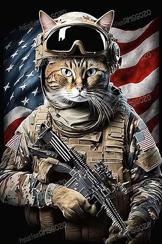 Cat Police - Rompecabezas de 1000 piezas, juegos educativos para decoración del hogar, rompecabezas de Estados Unidos, cada pieza es única, el mejor