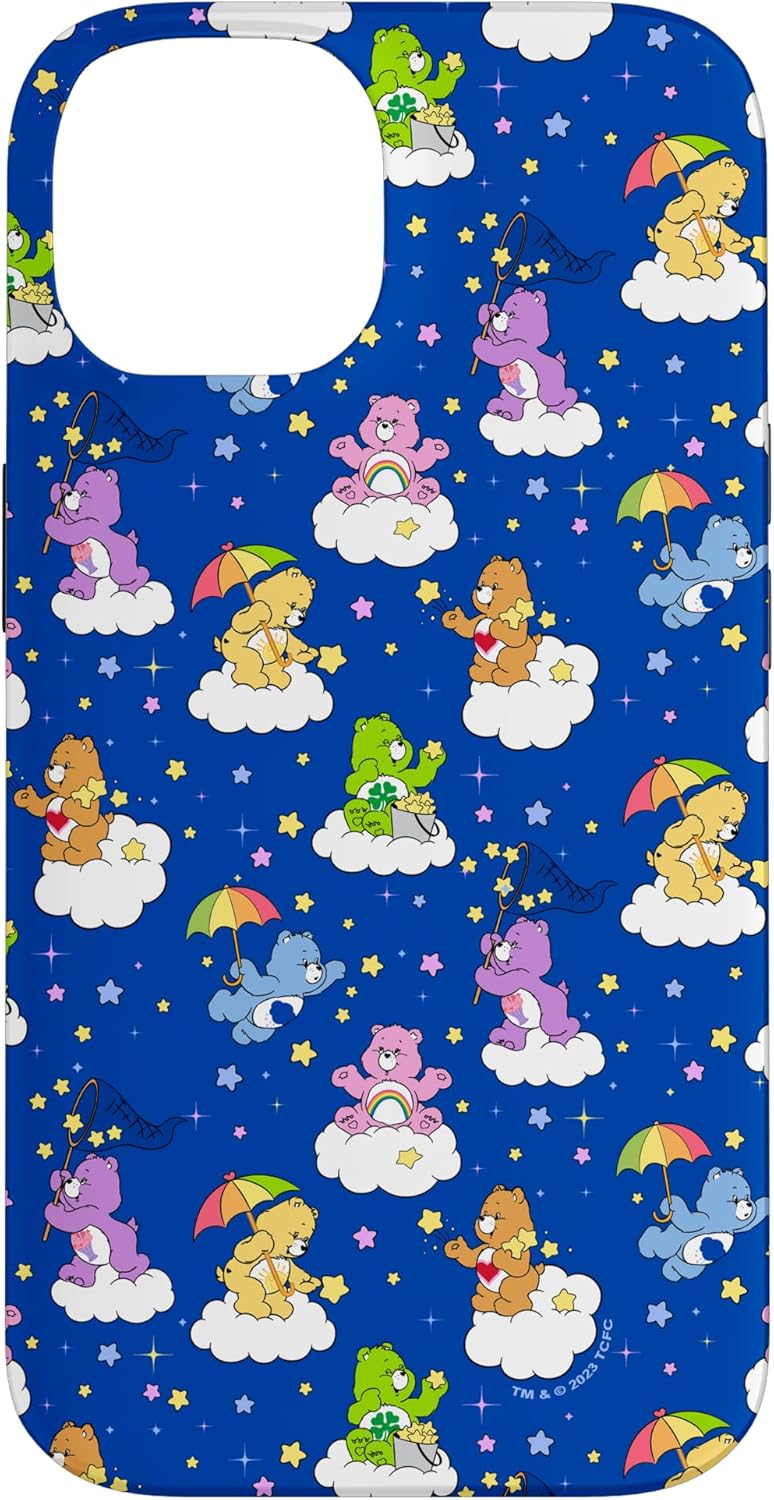 Care Bears Classic Vintage Star Collecting Group Bear Poster Case for iPhone 14 Plus