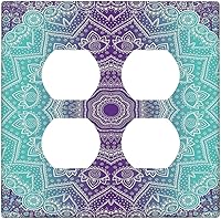 Vista 24 de Interruptor de Luz Cove Silla de Playa Paisaje Marino Océano Azul Placa de Pared de 3 Posiciones Placa de Interruptor de Luz Triple Palanca Costera