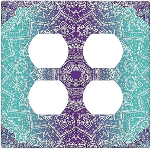 Miniatura 24 de Interruptor de Luz Cove Silla de Playa Paisaje Marino Océano Azul Placa de Pared de 3 Posiciones Placa de Interruptor de Luz Triple Palanca Costera