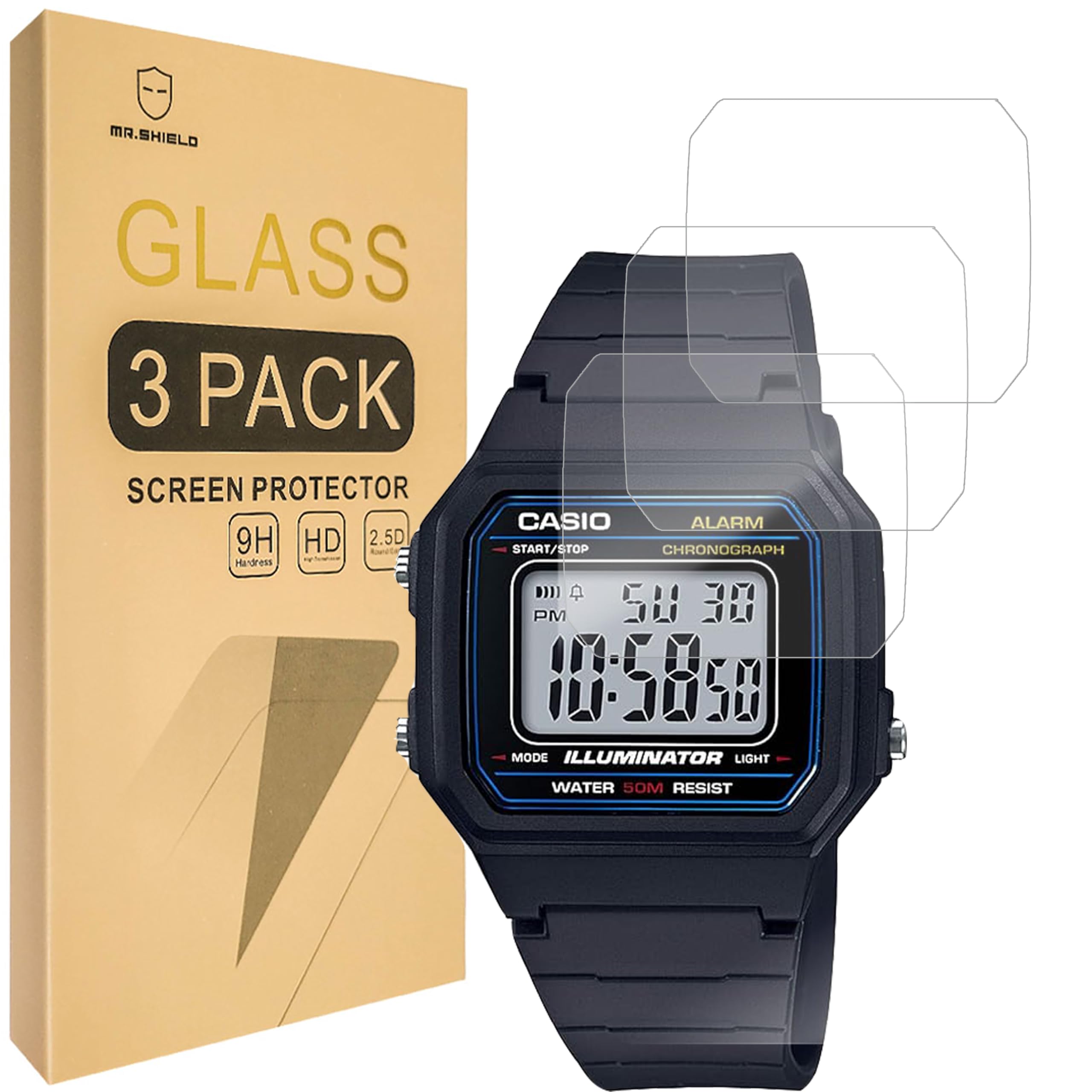 Amazon.com: Mr.Shield Screen Protector compatible with Casio W