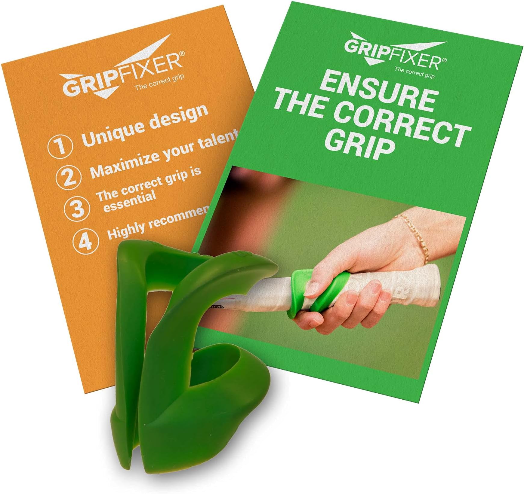Badminton Grip Trainer 3-Pack (Small Size, Right Hand) - Badminton Training Equipment - Grip Aid