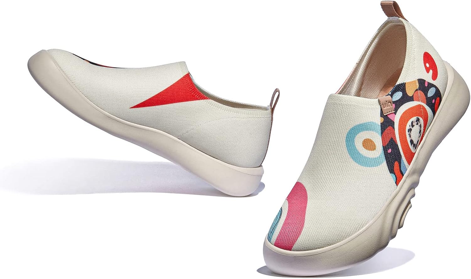 UIN Women's Art Travel Walking Shoes Slip On Casual Lightweight Fashion Sneaker Toledo ⅩⅤ