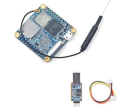 NanoPi NEO Air IoT   512MB RAM WiFi & Bluetooth 8 gb/32gb eMMC Allwinner H3   Cortex-A7 UbuntuCore NanoPi NEO Air + USB to TTL