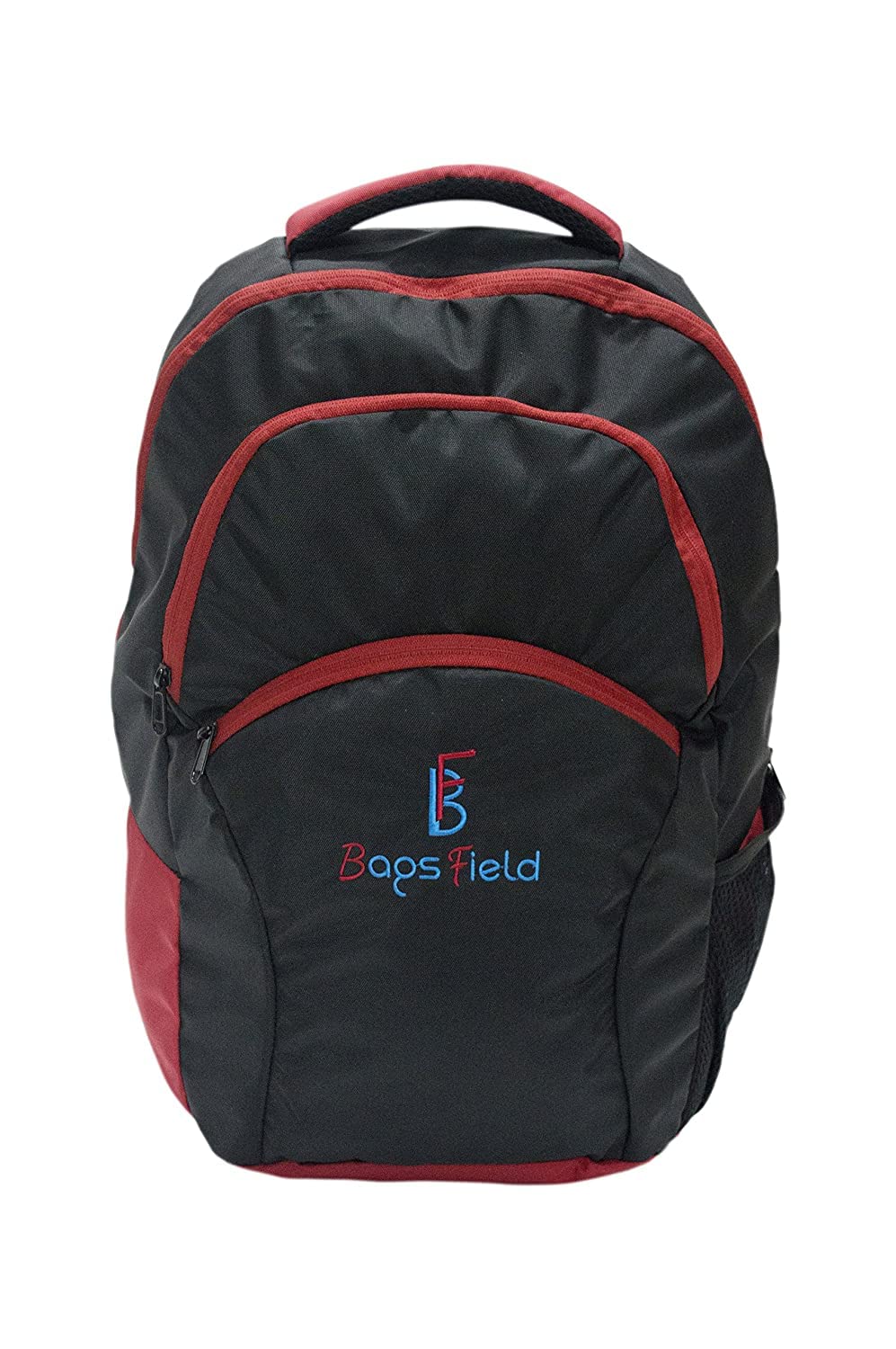 Bags FieldPolyester Stark 35L Water Resistant Laptop/College/School/Office Bag Backpack for Men/Women/Boys/Girls with Rain Cover (Red)