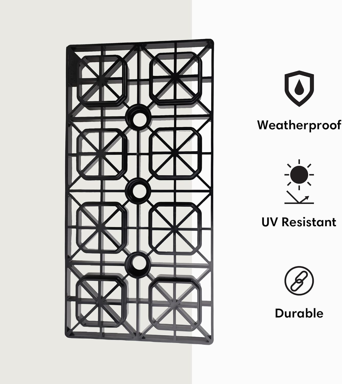 LogicBlue Technology LevelMateMAX Wireless RV Leveling System and RV Stacking Blocks Pack of 10