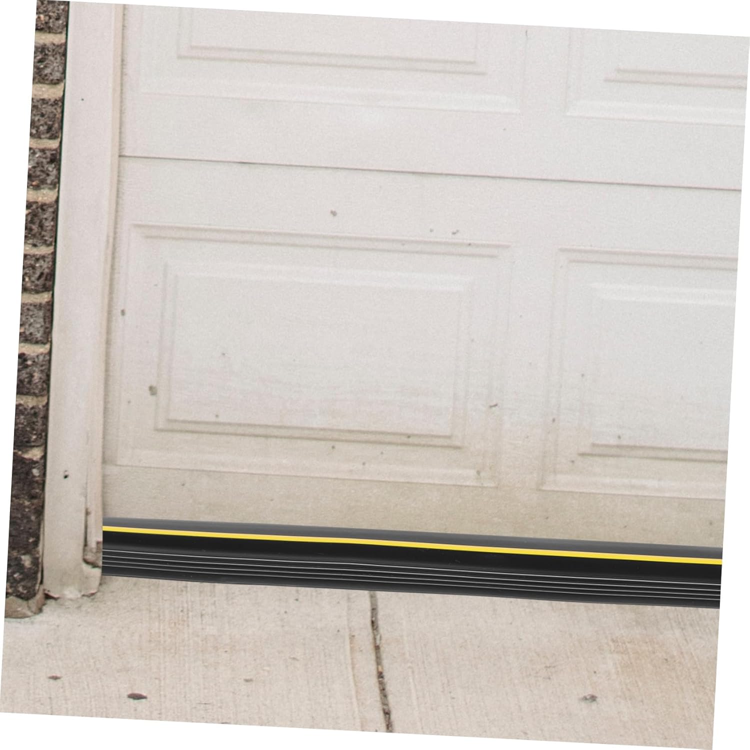 Garage Door Seal Strip Rubber Weatherproof Barrier Bottom Seal for Garage Door Sill Easy Install Windproof and Protection