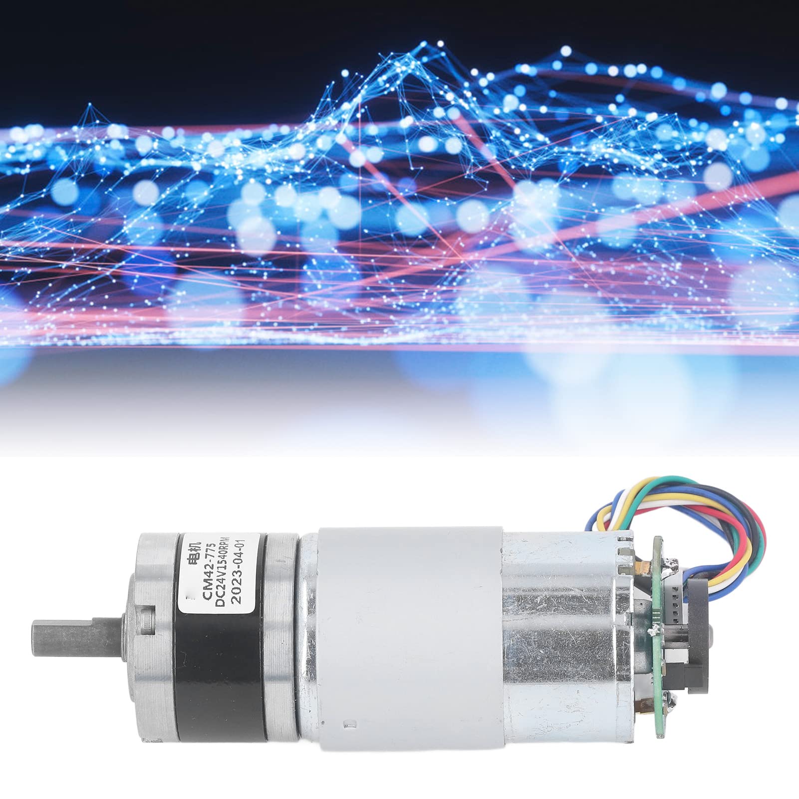 Silnik z przekładnią planetarną DC Silnik z przekładnią DC ze Stopu Aluminium 24V 1540RPM CW CCW Miedziany Wirnik do Robotów Inteligentne Zamki Kamery Projekty Generatorów